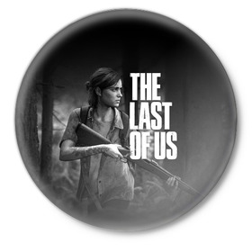 Значок с принтом THE LAST OF US 2 ELLIE | ОДНИ ИЗ НАС 2 ЭЛЛИ в Петрозаводске,  металл | круглая форма, металлическая застежка в виде булавки | cicadas | fireflies | naughty dog | the last of us | the last of us part 2 | джоэл | последние из нас | цикады | элли