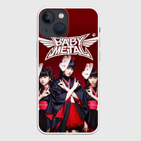 Чехол для iPhone 13 mini с принтом BABYMETAL в Петрозаводске,  |  | babymetal | moametal | su metal | yuimetal | бэбимэтал | группы | каваий метал | метал | музыка