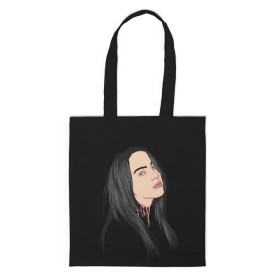 Сумка 3D повседневная с принтом Billie Eilish в Петрозаводске, 100% полиэстер | Плотность: 200 г/м2; Размер: 34×35 см; Высота лямок: 30 см | bad | billie | boy | boys | eilish | girl | girls | music | pop | rap | sad | trend | билли | грустно | девочка | девочки | девушка | мальчик | музыка | поп | рэп | тренд | эйлиш