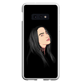 Чехол для Samsung S10E с принтом Billie Eilish в Петрозаводске, Силикон | Область печати: задняя сторона чехла, без боковых панелей | bad | billie | boy | boys | eilish | girl | girls | music | pop | rap | sad | trend | билли | грустно | девочка | девочки | девушка | мальчик | музыка | поп | рэп | тренд | эйлиш