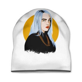 Шапка 3D с принтом Billie Eilish в Петрозаводске, 100% полиэстер | универсальный размер, печать по всей поверхности изделия | bad | billie | boy | boys | eilish | girl | girls | music | pop | rap | sad | trend | билли | грустно | девочка | девочки | девушка | мальчик | музыка | поп | рэп | тренд | эйлиш