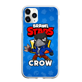 Чехол для iPhone 11 Pro матовый с принтом BRAWL STARS CROW в Петрозаводске, Силикон |  | brawl stars | brawl stars crow | brawler | crow | бравл старз | бравлер | ворон