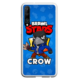 Чехол для Honor P30 с принтом BRAWL STARS CROW в Петрозаводске, Силикон | Область печати: задняя сторона чехла, без боковых панелей | brawl stars | brawl stars crow | brawler | crow | бравл старз | бравлер | ворон