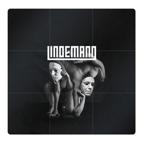 Магнитный плакат 3Х3 с принтом LINDEMANN в Петрозаводске, Полимерный материал с магнитным слоем | 9 деталей размером 9*9 см | lindeman | lindemann | logo | music | pain | rammstein | rock | rumstein | till | группа | линдеман | линдеманн | лого | логотип | метал | музыка | пэйн | раммштайн | рамштаин | рамштайн | рок | символ | тилль
