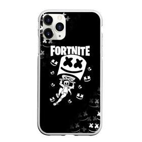 Чехол для iPhone 11 Pro матовый с принтом FORTNITE x MARSHMELLO в Петрозаводске, Силикон |  | fortnite | fortnite 2 | fortnite x | marshmello | ninja | ninja hyper streamer | ninja streamer | streamer | tyler blevins | маршмелло | ниндзя | фортнайт | фортнайт 2 | фортнайт глава 2