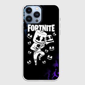 Чехол для iPhone 13 Pro Max с принтом FORTNITE MARSHMELLO в Петрозаводске,  |  | Тематика изображения на принте: fnchap2 | fortnite | fortnite 2 | fortnite x | marshmello | ninja | ninja hyper streamer | ninja streamer | streamer | tyler blevins | маршмелло | ниндзя | фортнайт | фортнайт 2 | фортнайт глава 2