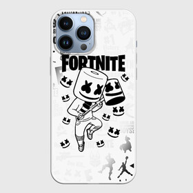 Чехол для iPhone 13 Pro Max с принтом FORTNITE MARSHMELLO в Петрозаводске,  |  | Тематика изображения на принте: fnchap2 | fortnite | fortnite 2 | fortnite x | marshmello | ninja | ninja hyper streamer | ninja streamer | streamer | tyler blevins | маршмелло | ниндзя | фортнайт | фортнайт 2 | фортнайт глава 2