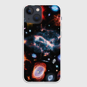 Чехол для iPhone 13 mini с принтом КОСМОС в Петрозаводске,  |  | galaxy | nebula | space | star | абстракция | вселенная | галактика | звезда | звезды | космический | планеты