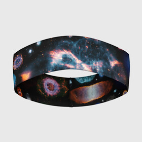 Повязка на голову 3D с принтом КОСМОС в Петрозаводске,  |  | galaxy | nebula | space | star | абстракция | вселенная | галактика | звезда | звезды | космический | планеты