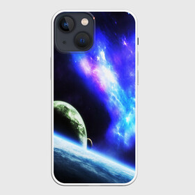 Чехол для iPhone 13 mini с принтом ЗЕМЛЯ в Петрозаводске,  |  | galaxy | nebula | space | star | абстракция | вселенная | галактика | звезда | звезды | космический | планеты