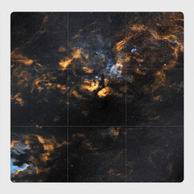 Магнитный плакат 3Х3 с принтом Космическое небо в Петрозаводске, Полимерный материал с магнитным слоем | 9 деталей размером 9*9 см | galaxy | nebula | space | star | абстракция | вселенная | галактика | звезда | звезды | космический | планеты