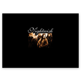 Поздравительная открытка с принтом Nightwish в Петрозаводске, 100% бумага | плотность бумаги 280 г/м2, матовая, на обратной стороне линовка и место для марки
 | metal | nightwish | symphonic metal | tarja | tarja turunen | turunen | метал | найтвиш | симфоник метал | тарья | турунен