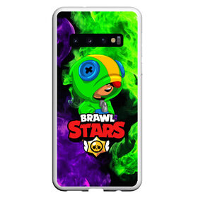 Чехол для Samsung Galaxy S10 с принтом BRAWL STARS LEON в Петрозаводске, Силикон | Область печати: задняя сторона чехла, без боковых панелей | Тематика изображения на принте: 8 bit | 8 бит | bibi | brawl stars | crow | el brown | leon | leon shark | max | mr.p | sally leon | shark | stars | virus | werewolf | акула | биби | вирус | ворон | леон | оборотень | пингвин