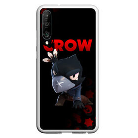 Чехол для Honor P30 с принтом BRAWL STARS CROW в Петрозаводске, Силикон | Область печати: задняя сторона чехла, без боковых панелей | brawl stars | bull | colt | crow | leon | stars | берли | бо | брок | ворон | джесси | динамайк | дэррил | кольт | леон | мортис | нита | пайпер | пенни | поко | пэм | рикошет | спайк | фрэнк | шелли | эль примо