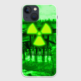 Чехол для iPhone 13 mini с принтом Stalker в Петрозаводске,  |  | gsc game world | ogsr | stalker | stalker 2 | stalker 2 дата | stalker 2 прохождение | stalker green | stalker свобода | скачать stalker 2 | сталкер