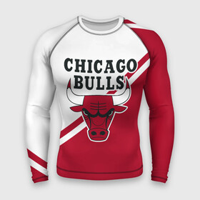 Мужской рашгард 3D с принтом Chicago Bulls Red White в Петрозаводске,  |  | Тематика изображения на принте: bulls | chicago | chicago bulls | nba | баскетбол | буллз | нба | чикаго | чикаго буллз