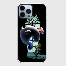 Чехол для iPhone 13 Pro Max с принтом Luigis Mansion в Петрозаводске,  |  | Тематика изображения на принте: game | luigis mansion | mario | nintendo | видеоигра | игра | луиджи | марио | привидение | призрак