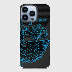 Чехол для iPhone 13 Pro с принтом RUSSIA Lifestyle в Петрозаводске,  |  | Тематика изображения на принте: aesthetic | collection | fashion | hybrid | original | pro | review | russia | sports | герб | орнамент | россия | рф | спорт | униформа | форма