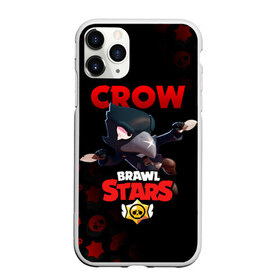 Чехол для iPhone 11 Pro матовый с принтом BRAWL STARS CROW в Петрозаводске, Силикон |  | brawl stars | bull | colt | crow | leon | stars | берли | бо | брок | ворон | джесси | динамайк | дэррил | кольт | леон | мортис | нита | пайпер | пенни | поко | пэм | рикошет | спайк | фрэнк | шелли | эль примо