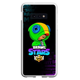 Чехол для Samsung S10E с принтом BRAWL STARS в Петрозаводске, Силикон | Область печати: задняя сторона чехла, без боковых панелей | brawl stars | bull | colt | crow | leon | stars | берли | бо | брок | ворон | джесси | динамайк | дэррил | кольт | леон | мортис | нита | пайпер | пенни | поко | пэм | рикошет | спайк | фрэнк | шелли | эль примо