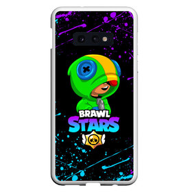 Чехол для Samsung S10E с принтом BRAWL STARS CROW в Петрозаводске, Силикон | Область печати: задняя сторона чехла, без боковых панелей | brawl stars | bull | colt | crow | leon | stars | берли | ворон | динамайк | дэррил | кольт | леон | мортис | нита | пайпер | пенни | поко | пэм | рикошет | спайк | фрэнк | шелли | эль примо