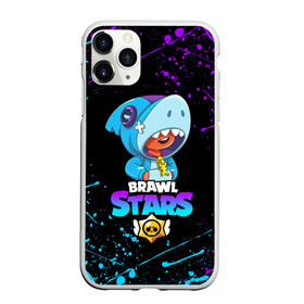 Чехол для iPhone 11 Pro матовый с принтом BRAWL STARS LEON SHARK в Петрозаводске, Силикон |  | brawl stars | bull | colt | crow | leon | leon shark | shark | stars | акула | берли | ворон | динамайк | кольт | леон | леон акула | нита | спайк | шелли | эль примо