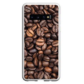 Чехол для Samsung Galaxy S10 с принтом Coffee в Петрозаводске, Силикон | Область печати: задняя сторона чехла, без боковых панелей | Тематика изображения на принте: cofe | coffe | coffee | кофе | кофеин