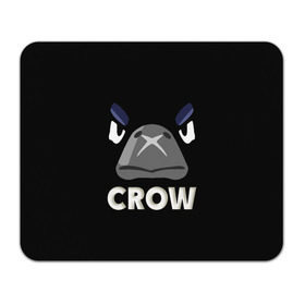 Коврик для мышки прямоугольный с принтом Brawl Stars CROW в Петрозаводске, натуральный каучук | размер 230 х 185 мм; запечатка лицевой стороны | brawl | brawl stars | crow | leon | stars | бравл | бравл старс | браво старс | ворон | ворона | игра | компьютерная | кров | леон | онлайн | старс