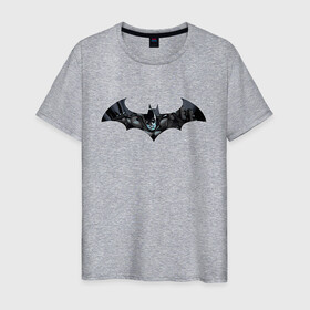 Мужская футболка хлопок с принтом Batman в Петрозаводске, 100% хлопок | прямой крой, круглый вырез горловины, длина до линии бедер, слегка спущенное плечо. | bat man | batman | batman comics | caped crusader | comics | dark knight | shtatjl | бетмен | брюс уэйн | бэт мен | бэтмен | тёмный рыцарь