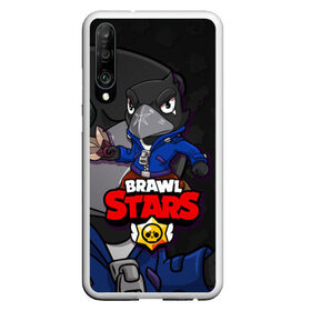 Чехол для Honor P30 с принтом BRAWL STARS CROW в Петрозаводске, Силикон | Область печати: задняя сторона чехла, без боковых панелей | brawl stars | brawl stars crow | brawler | crow | бравл старз | бравлер | ворон