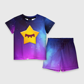 Детский костюм с шортами 3D с принтом SANDY SPACE  BRAWL STARS в Петрозаводске,  |  | brawl | bull | colt | crow | game | games | leon | online | penny | poco | sandy | shelly | spike | star | stars | wanted | брав | бравл | браво | звезда | звезды | игра | игры | лого | онлайн | сенди | старс | сэнди