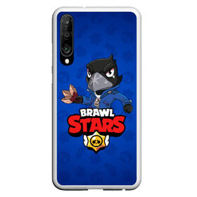 Чехол для Honor P30 с принтом BRAWL STARS CROW в Петрозаводске, Силикон | Область печати: задняя сторона чехла, без боковых панелей | 8 bit | 8 бит | brawl stars | bull | colt | crow | leon | leon shark | shark | stars | акула | берли | ворон | динамайк | кольт | леон | леон акула | нита | спайк | шелли | эль примо