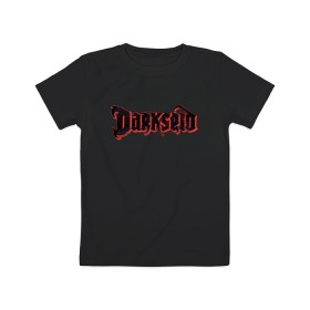 Детская футболка хлопок с принтом Darkseid в Петрозаводске, 100% хлопок | круглый вырез горловины, полуприлегающий силуэт, длина до линии бедер | darkseid | dc | dc comics | shtatjl | дарксайд
