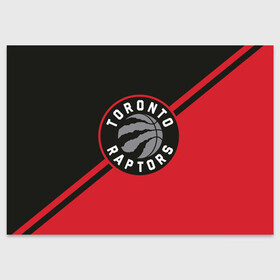 Поздравительная открытка с принтом Toronto Raptors BR в Петрозаводске, 100% бумага | плотность бумаги 280 г/м2, матовая, на обратной стороне линовка и место для марки
 | Тематика изображения на принте: nba | raptors | toronto | toronto raptors | баскетбол | нба | рэпторс | торонто | торонто рэпторс