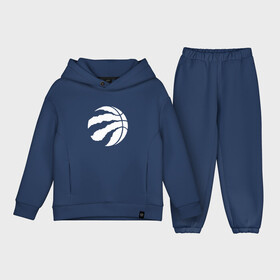 Детский костюм хлопок Oversize с принтом Toronto Raptors W в Петрозаводске,  |  | nba | raptors | toronto | toronto raptors | баскетбол | нба | рэпторс | торонто | торонто рэпторс