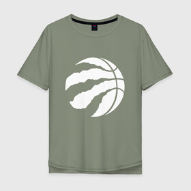 Мужская футболка хлопок Oversize с принтом Toronto Raptors W в Петрозаводске, 100% хлопок | свободный крой, круглый ворот, “спинка” длиннее передней части | nba | raptors | toronto | toronto raptors | баскетбол | нба | рэпторс | торонто | торонто рэпторс