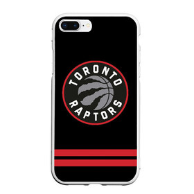 Чехол для iPhone 7Plus/8 Plus матовый с принтом Торонто Рапторс NBA в Петрозаводске, Силикон | Область печати: задняя сторона чехла, без боковых панелей | nba | raptors | toronto | toronto raptors | баскетбол | нба | рапторс | рэпторс | торонто | торонто рапторс | торонто рэпторс