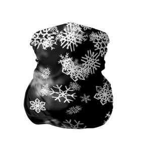 Бандана-труба 3D с принтом Волшебство Нового года в Петрозаводске, 100% полиэстер, ткань с особыми свойствами — Activecool | плотность 150‒180 г/м2; хорошо тянется, но сохраняет форму | bells | christmas | claus | jingle | merry | santa | vevo | год | дед | клаус | мороз | новый | олени | олень | рождество | санта | снеговик | снежинки | узор