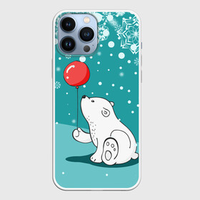 Чехол для iPhone 13 Pro Max с принтом North bear в Петрозаводске,  |  | happy new year | santa | дед мороз | каникулы | мороз | новогодний свитер | новый год | оливье | праздник | рождество | санта клаус | свитер новогодний | снег | снегурочка | снежинки
