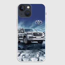 Чехол для iPhone 13 mini с принтом Land Cruiser 200 в Петрозаводске,  |  | land cruiser 200 | toyota | авто | автомобиль | автопробег | автоспорт | антарктида | арктика | внедорожники | ралли | спорткар | экстрим
