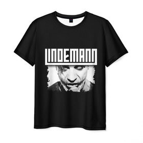 Мужская футболка 3D с принтом Lindemann в Петрозаводске, 100% полиэфир | прямой крой, круглый вырез горловины, длина до линии бедер | Тематика изображения на принте: lindemann | metall | till | линдеманн | металл | тиль | тиль линдеманн