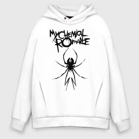 Мужское худи Oversize хлопок с принтом My Chemical Romance в Петрозаводске, френч-терри — 70% хлопок, 30% полиэстер. Мягкий теплый начес внутри —100% хлопок | боковые карманы, эластичные манжеты и нижняя кромка, капюшон на магнитной кнопке | gerard way | mcr | my chemical romance | альтернативный | группа | джерард уэй | май кемикал романс | мкр | мой химический роман | мхр | мцр | панк | поп | поппанк | рок | рэй торо