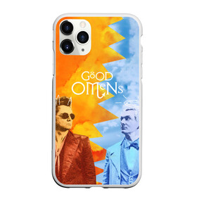 Чехол для iPhone 11 Pro матовый с принтом Good Omens в Петрозаводске, Силикон |  | aziraphale | crowley | david | demon | good | omens | pratchett | tennant | terry | азирафаэль | ангел | благие | демон | дэвид | знамения | кроули | майкл шин | пратчетт | теннант | терри