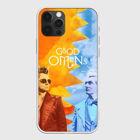 Чехол для iPhone 12 Pro Max с принтом Good Omens в Петрозаводске, Силикон |  | aziraphale | crowley | david | demon | good | omens | pratchett | tennant | terry | азирафаэль | ангел | благие | демон | дэвид | знамения | кроули | майкл шин | пратчетт | теннант | терри