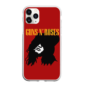 Чехол для iPhone 11 Pro матовый с принтом Guns n roses в Петрозаводске, Силикон |  | axl rose | geffen records | gnr | guns | rock | roses | slash | гансы | пистолеты | розы | рок | слеш | эксл роуз