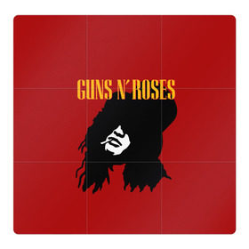 Магнитный плакат 3Х3 с принтом Guns n roses в Петрозаводске, Полимерный материал с магнитным слоем | 9 деталей размером 9*9 см | Тематика изображения на принте: axl rose | geffen records | gnr | guns | rock | roses | slash | гансы | пистолеты | розы | рок | слеш | эксл роуз