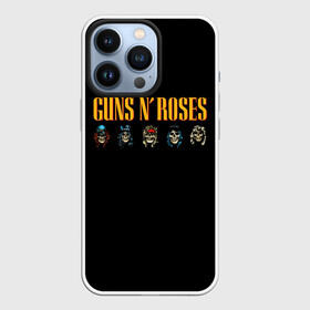 Чехол для iPhone 13 Pro с принтом Guns n roses в Петрозаводске,  |  | axl rose | geffen records | gnr | guns | rock | roses | slash | гансы | пистолеты | розы | рок | слеш | эксл роуз