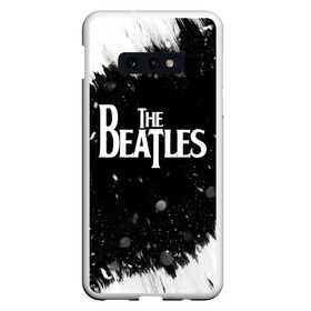 Чехол для Samsung S10E с принтом The Beatles BW в Петрозаводске, Силикон | Область печати: задняя сторона чехла, без боковых панелей | beatles | rock | the beatles | битлз | битлс | музыка | рок