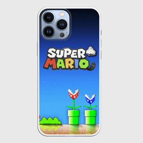 Чехол для iPhone 13 Pro Max с принтом Super Mario в Петрозаводске,  |  | concept art | enemies | first level | fungus | game art | kirbys adventure | luigi’s mansion | mario | mario bros | minimalism | pixels | super mario | super mario 2 | марио