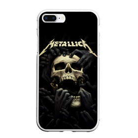 Чехол для iPhone 7Plus/8 Plus матовый с принтом Metallica в Петрозаводске, Силикон | Область печати: задняя сторона чехла, без боковых панелей | heavy metal | metal | metallica | гитара | группы | метал | металлика | музыка | рок | трэш метал | хєви метал